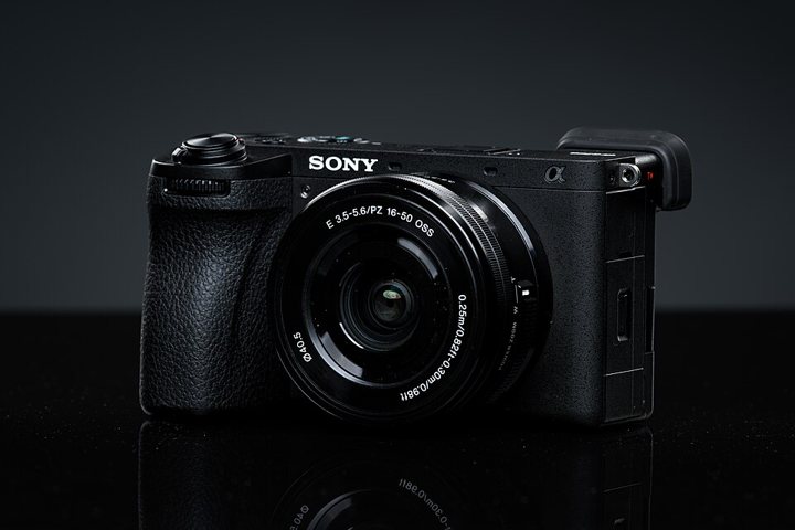 Sony a6700 mirrorless camera body.