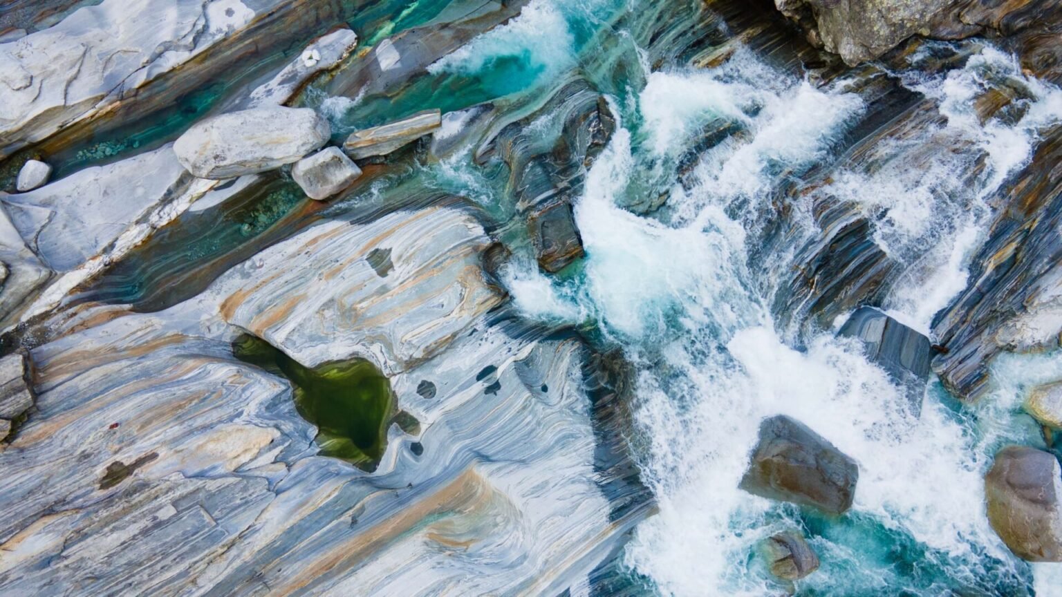 Eco Conscious Photography of a river in nature
